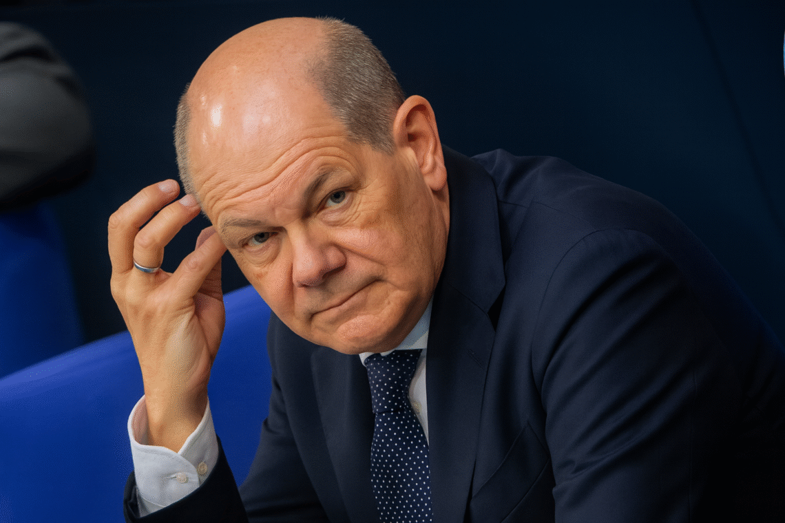 Olaf Scholz Schlaganfall